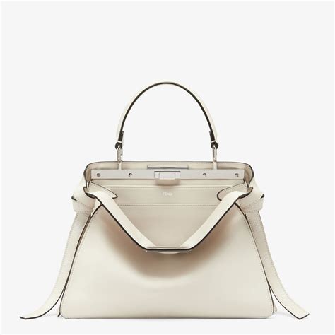 bolsa fendi blanca|Fendi briefcase.